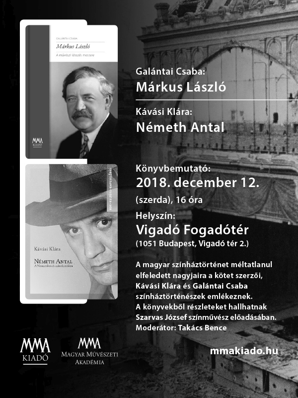Könyvbemutató: Németh Antal és Márkus László