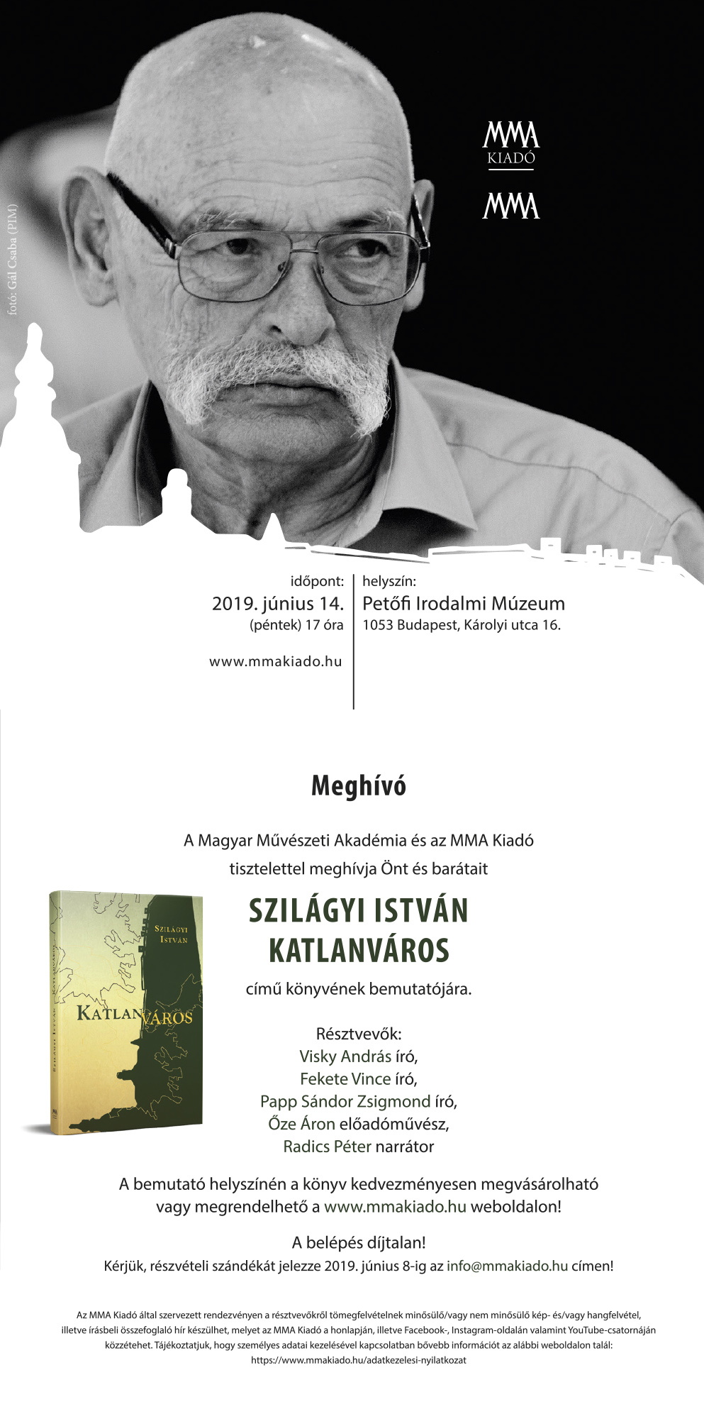 KÖNYVBEMUTATÓ! <br> Szilágyi István: Katlanváros