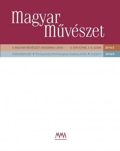 Magyar Művészet 2014/3-4